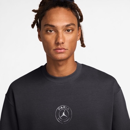 Sweat PSG Hoop Fleece noir