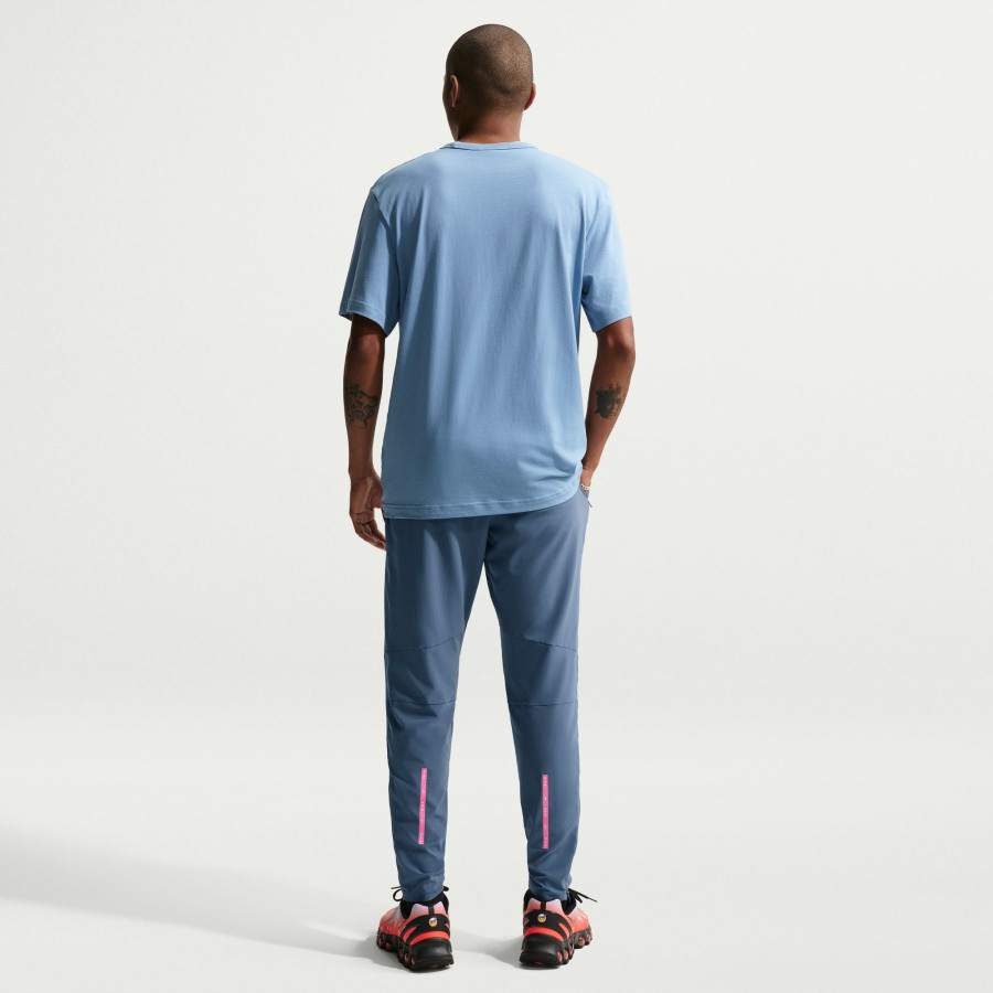 Pantalon survêtement Nike Run bleu rose
