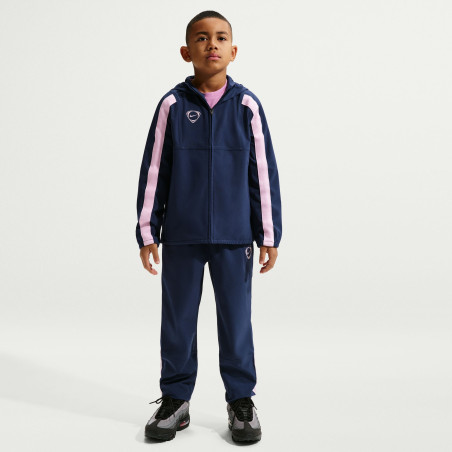 Veste survêtement junior Nike Energy bleu rose