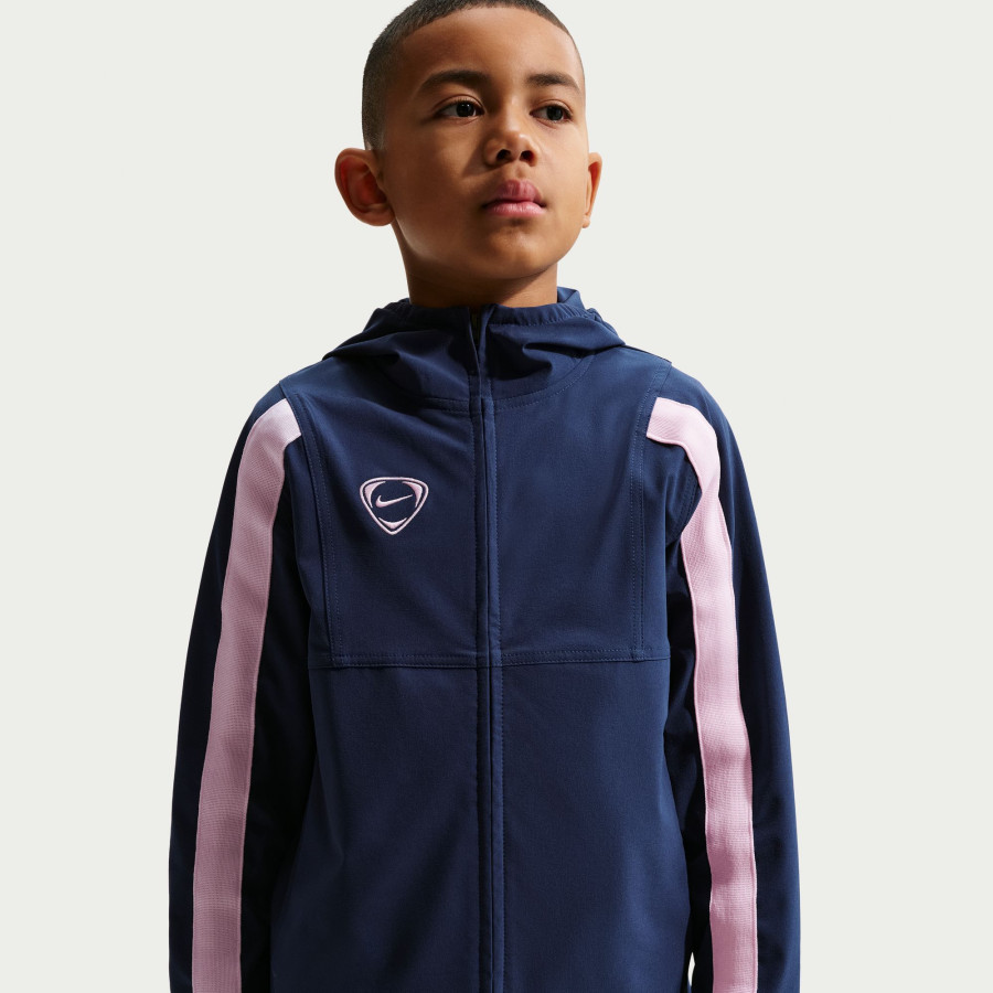Veste survêtement junior Nike Energy bleu rose