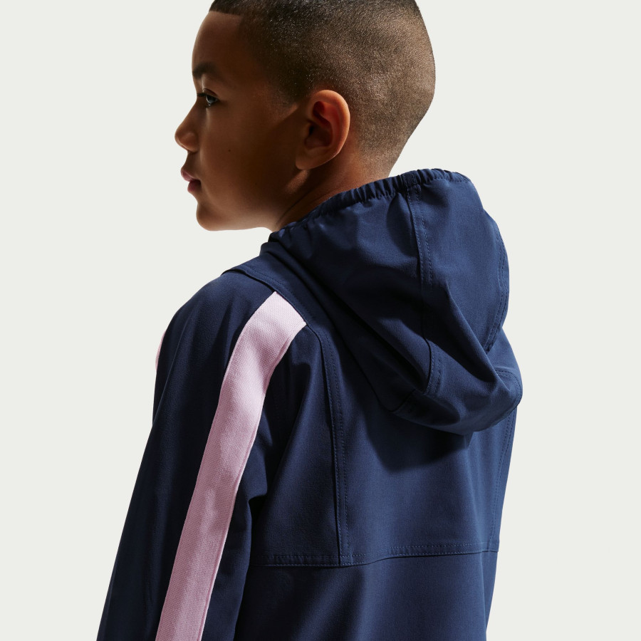 Veste survêtement junior Nike Energy bleu rose