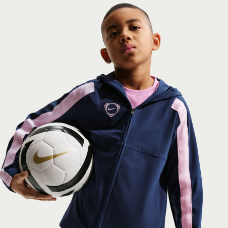 Veste survêtement junior Nike Energy bleu rose