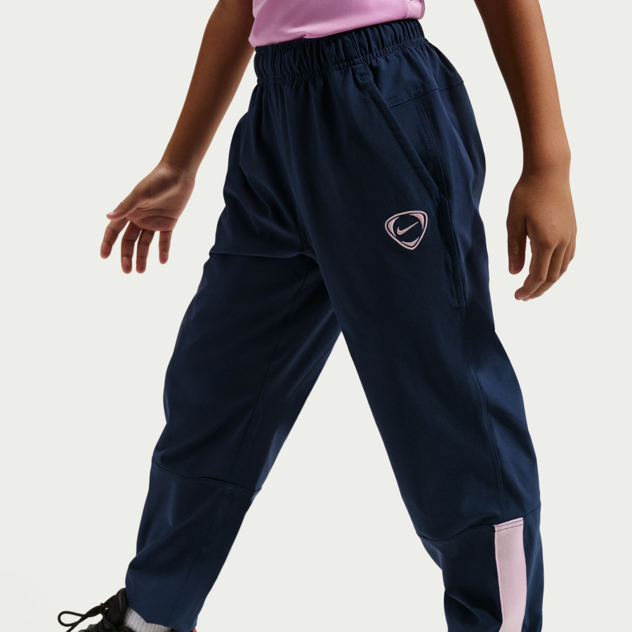 Pantalon survêtement junior Nike Energy bleu rose