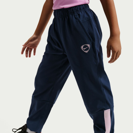 Pantalon survêtement junior Nike Energy bleu rose