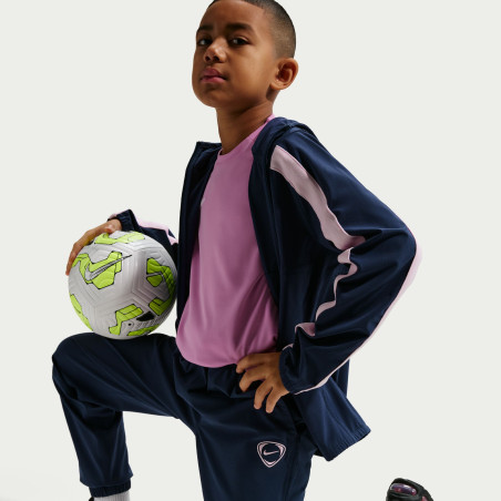 Pantalon survêtement junior Nike Energy bleu rose