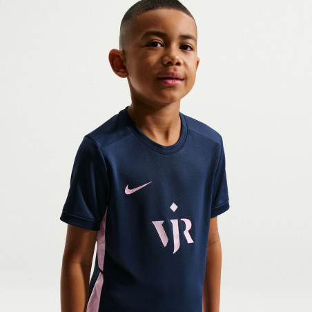 Maillot entraînement junior Nike x Vinicius Jr bleu rose