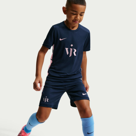 Maillot entraînement junior Nike x Vinicius Jr bleu rose
