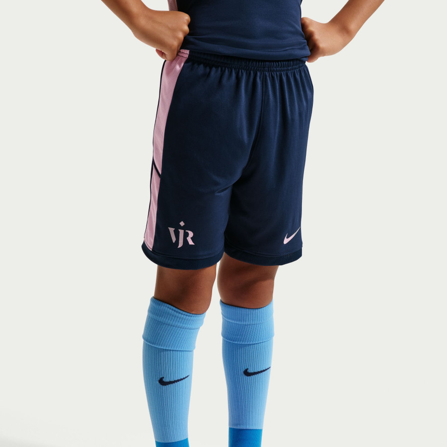 Short entraînement junior Nike x Vinicius Jr bleu rose