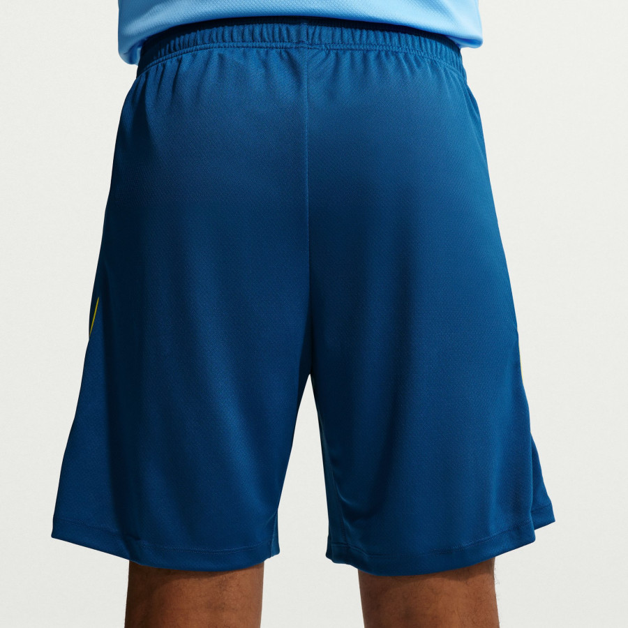 Short entraînement FC Barcelone Strike bleu jaune