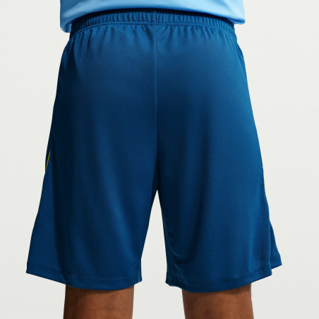 Short entraînement FC Barcelone Strike bleu jaune