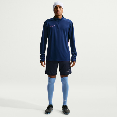 Sweat zippé Nike Academy bleu rose