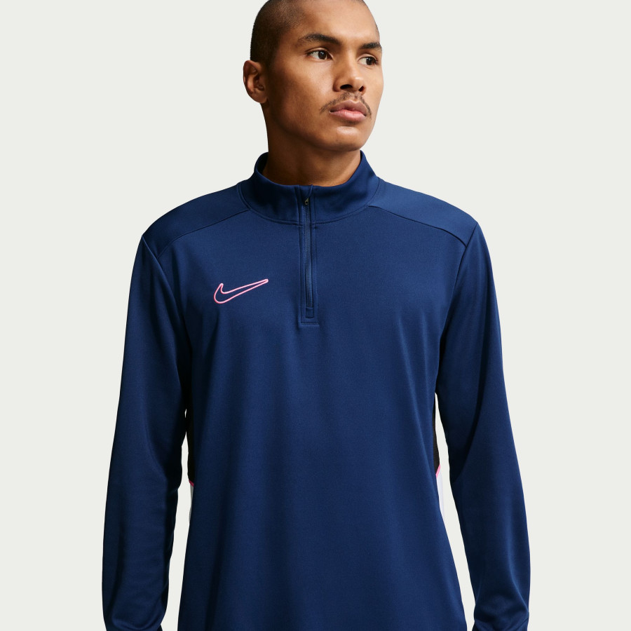 Sweat zippé Nike Academy bleu rose