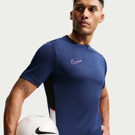 Maillot entraînement Nike Academy bleu rose