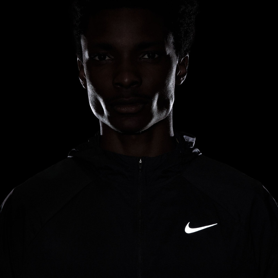 Veste survêtement Nike Stride Woven noir