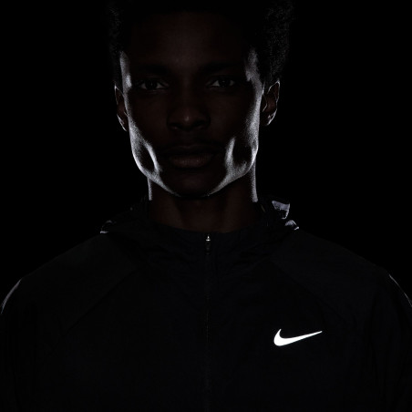 Veste survêtement Nike Stride Woven noir