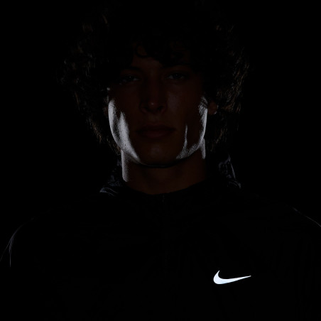 Veste survêtement Nike Stride Woven noir