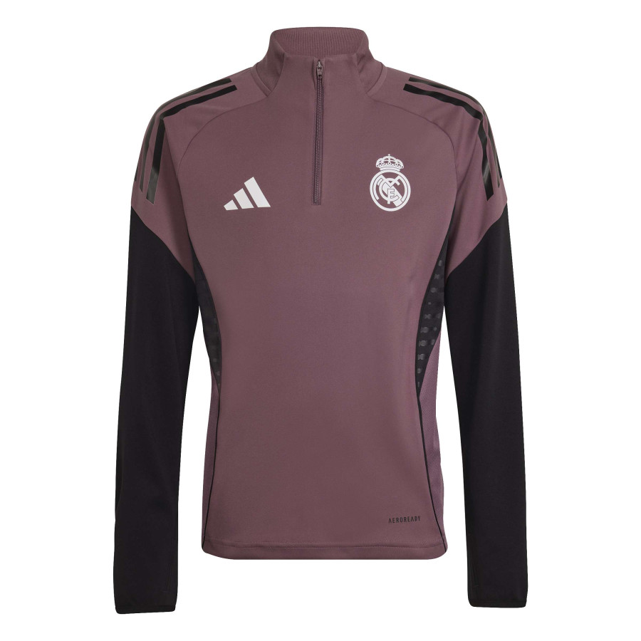 Sweat zippé junior Real Madrid rose noir
