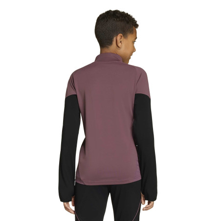 Sweat zippé junior Real Madrid rose noir