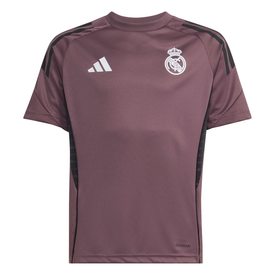 Maillot entraînement junior Real Madrid rose noir