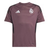 Maillot entraînement junior Real Madrid rose noir