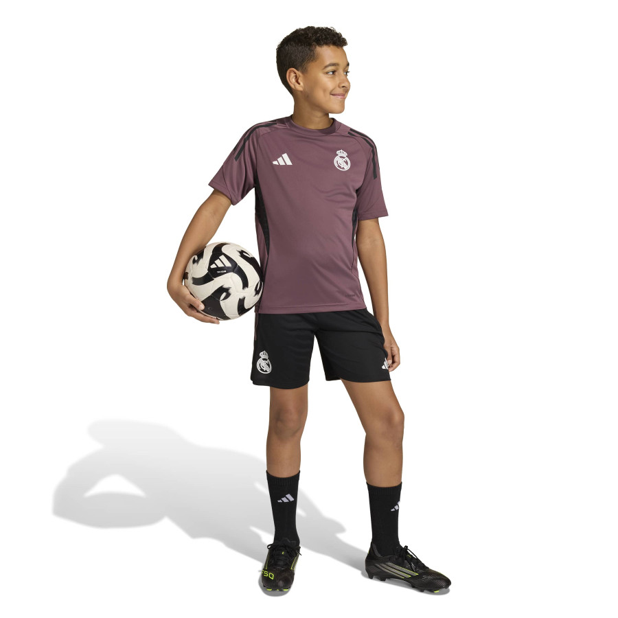 Maillot entraînement junior Real Madrid rose noir