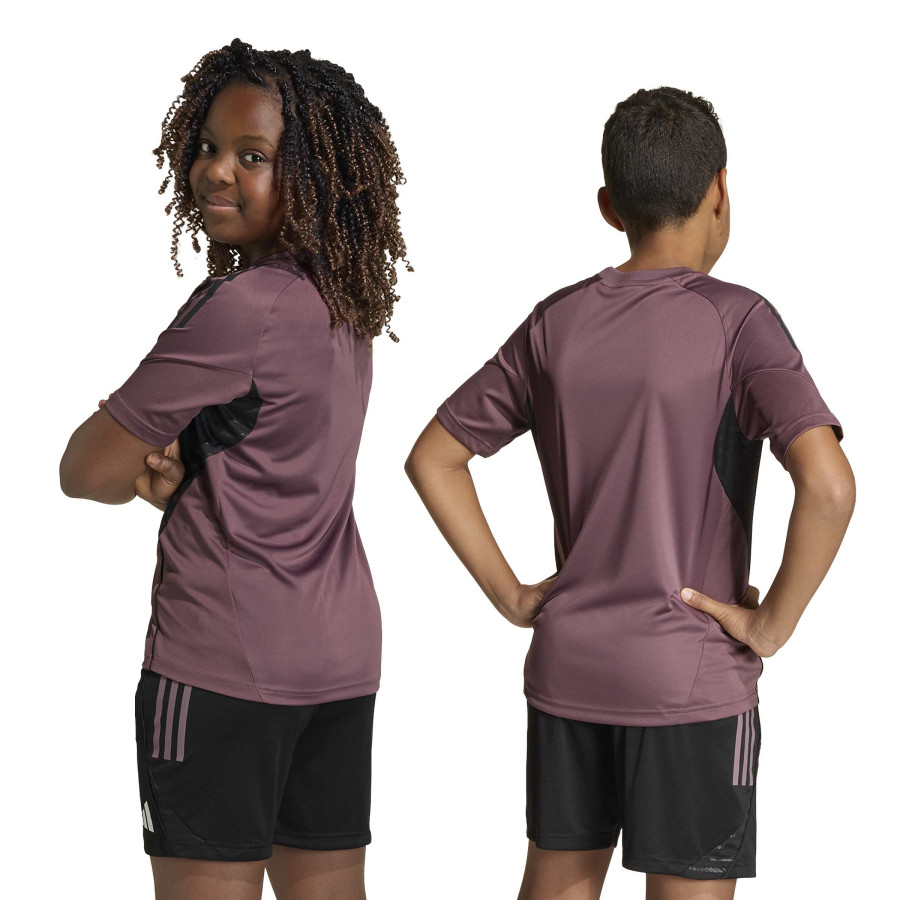 Maillot entraînement junior Real Madrid rose noir
