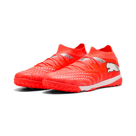 Puma Future 9 Match Turf orange gris