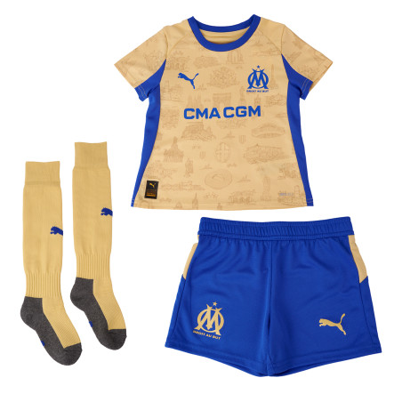 Tenue enfant OM ÉDITION SPÉCIALE or 2025/26