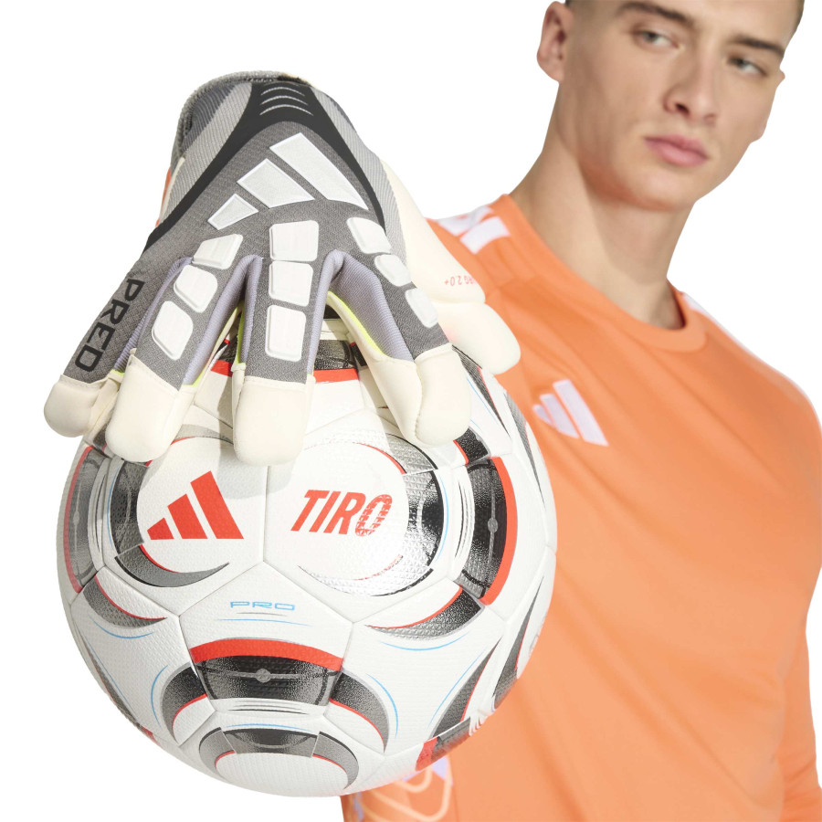 Gants gardien adidas Predator Pro Hybrid gris