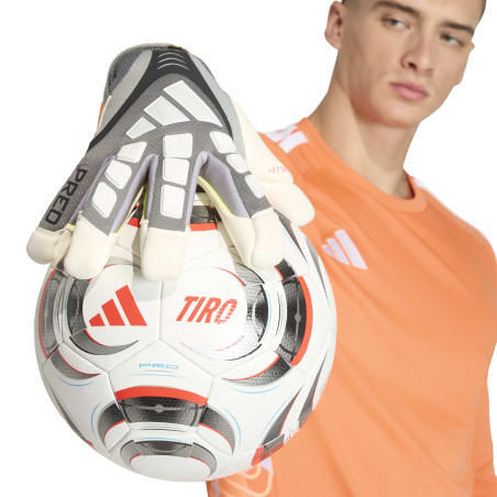 Gants gardien adidas Predator Pro Hybrid gris