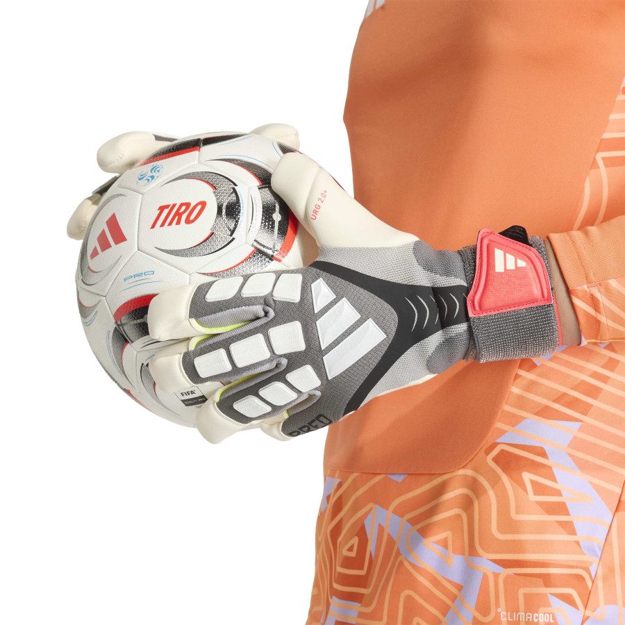 Gants gardien adidas Predator Pro Hybrid gris