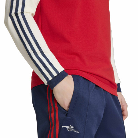 Maillot manches longues Arsenal Originals rouge blanc