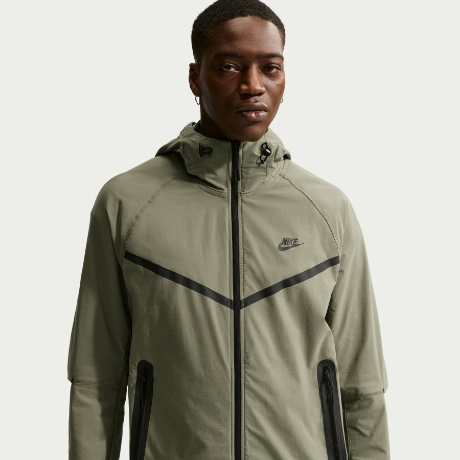 Veste survêtement Nike Tech Woven vert