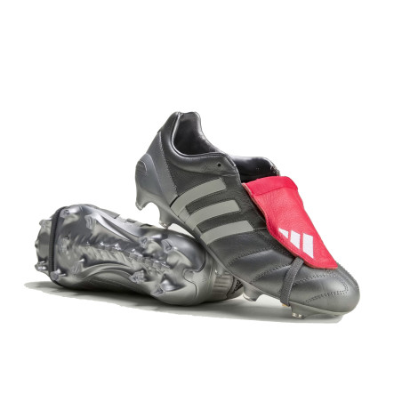 adidas Predator Mania Gunmetal Elite FG gris rouge