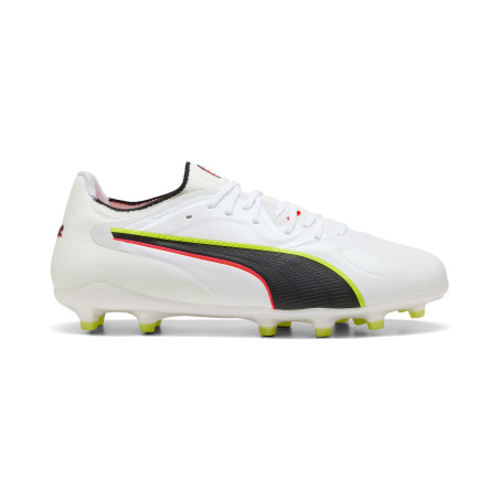 Puma King 20 Ultimate FG/AG blanc