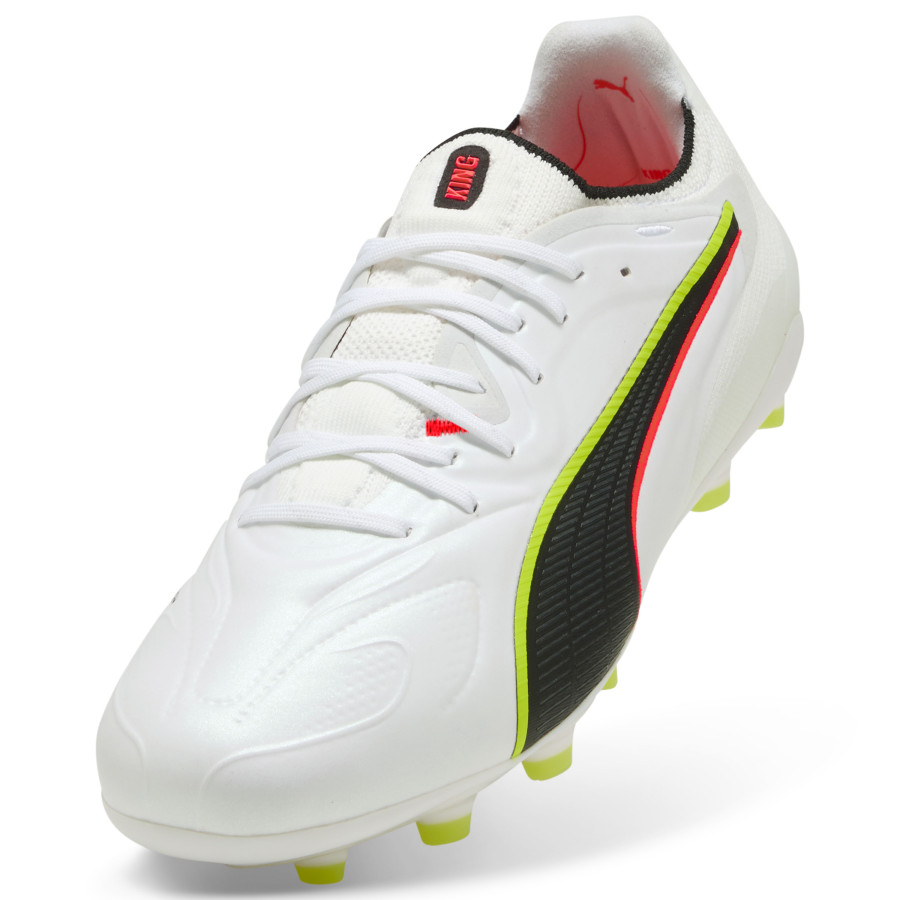 Puma King 20 Ultimate FG/AG blanc
