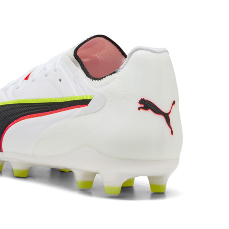 Puma King 20 Ultimate FG/AG blanc