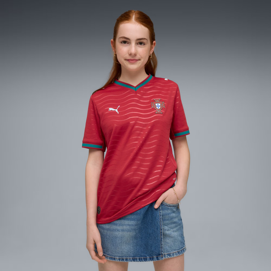 Maillot junior Portugal domicile 2026