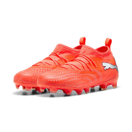 Puma Future 9 junior Match FG/AG orange gris
