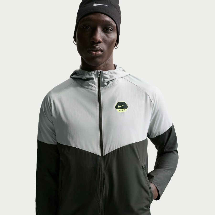 Veste survêtement Nike Run gris