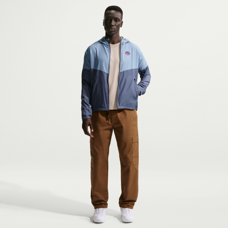 Coupe vent Nike Run bleu rose