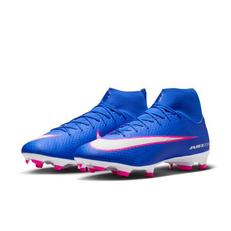 Nike Air Zoom Mercurial Superfly 10 Academy FG/MG bleu rose