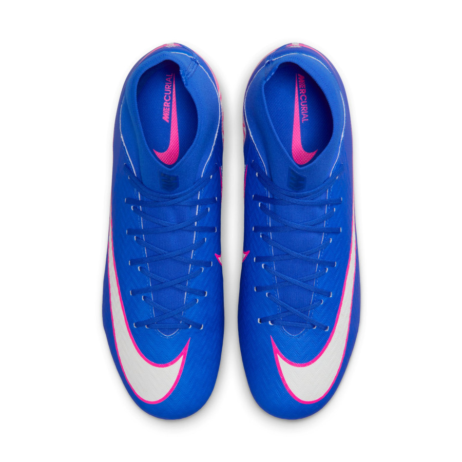 Nike Air Zoom Mercurial Superfly 10 Academy FG/MG bleu rose