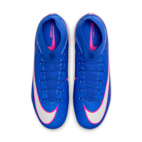 Nike Air Zoom Mercurial Superfly 10 Academy FG/MG bleu rose