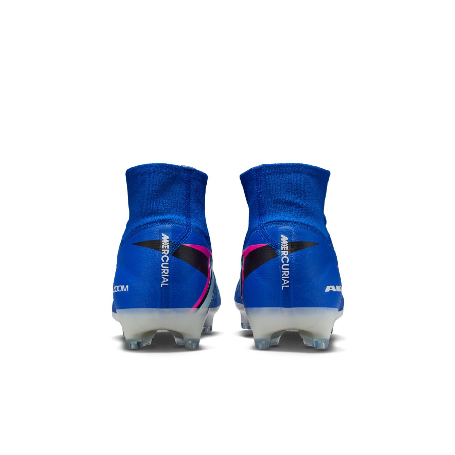 Nike Air Zoom Mercurial Superfly 10 Elite AG-Pro bleu rose