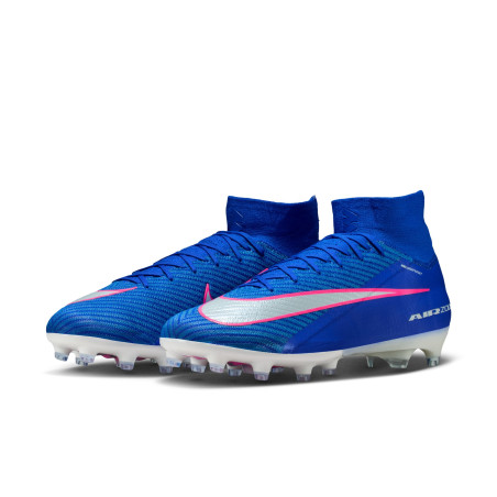 Nike Air Zoom Mercurial Superfly 10 Elite AG-Pro bleu rose
