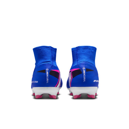 Nike Air Zoom Mercurial Superfly 10 Pro FG bleu rose