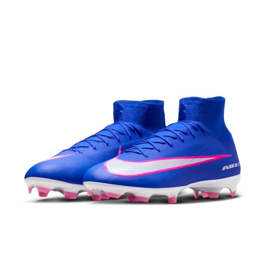 Nike Air Zoom Mercurial Superfly 10 Pro FG bleu rose