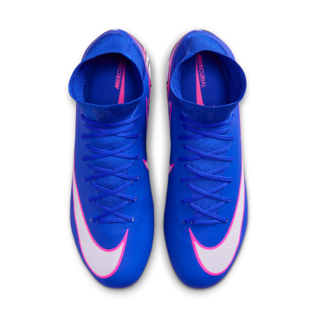 Nike Air Zoom Mercurial Superfly 10 Pro FG bleu rose