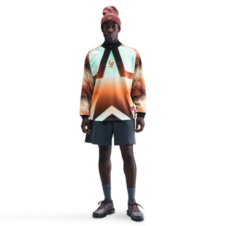Maillot gardien Equipe de France Hollywood Lifestyle bleu orange